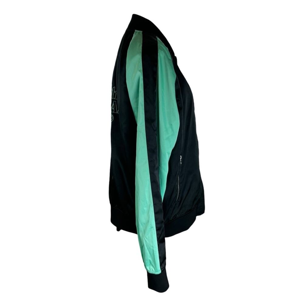 Killer Merch Jeffree Star High How Are Ya Bomber Jacket Green Black Size Medium - Picture 3 of 6
